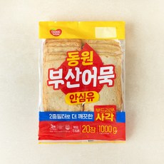동원에프앤비 추억의 부산어묵 부드러운 사각 20p, 1kg, 1개