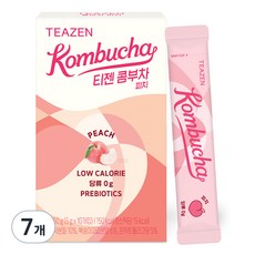 티젠 콤부차 피치, 5g, 10개입, 7개
