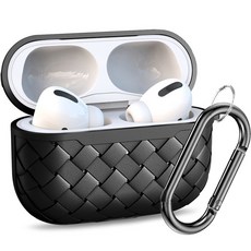URBANSTITCH AirPods 工匠彈性保護殼, 經典黑, AirPods Pro 1/2代