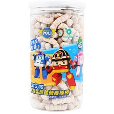 BabyBest 貝比斯特 活性乳酸菌營養棒棒 波力聯名 嚴選台灣好米製作 7種美國進口專利菌種 不含添加物 適合7個月以上嬰幼兒, 原味, 45g, 1罐