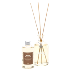 PRAY 天然蘆葦擴香系列 玻璃 塑料材質 長6寬7高14公分, 美寓之森, 200ml, 1件