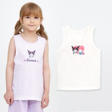 Premierpharm 女童用 三麗鷗 酷洛米 愛心背心 2件組