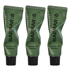마르마르디 핸드크림 그린로즈, 50ml, 3개