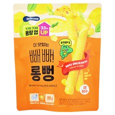 BEBECOOK 幼兒初食綿綿貝貝棒 1歲以上, 炙燒玉米, 40g, 1包