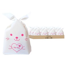 Picnic 兔子包裝袋 大號 18*29cm, 20個, 1組