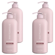 蛋白質損傷護理潤髮乳 花朵麝香, 4瓶, 1L