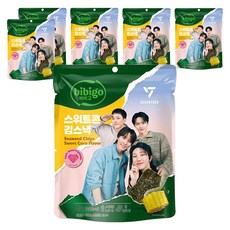 CJ bibigo 海苔脆片 甜玉米口味, 6包, 40g