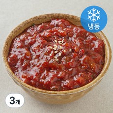 믿음게장 순살양념게장 (냉동), 300g, 3개