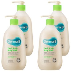 더마비 스크럽 바디워시, 4개, 420ml