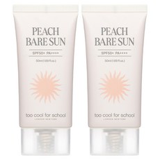 투쿨포스쿨 피치 베어 선 SPF50+ PA++++, 50ml, 2개