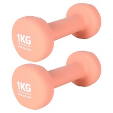ERGO GEAR EG 氯丁橡膠啞鈴, 1kg