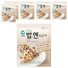 청정원 맛있는밥&엔 쇠고기, 24g, 6개