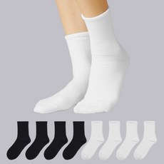 Sockpiens 智人 女款無勒痕無壓力舒適襪 8雙組