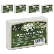 리제스 아로마 올리브 오일 비누 쟈스민향, 87g, 5개