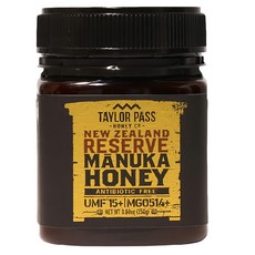 TAYLOR PASS 紐西蘭活性麥蘆卡蜂蜜 UMF15+, 250g, 1罐