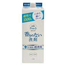 FaFa FREE& 無添加系列濃縮洗衣精補充盒, 1.5kg, 1盒