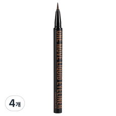 잉글롯 원 무브 리퀴드 아이라이너 0.55ml, 초콜릿 브라운, 4개