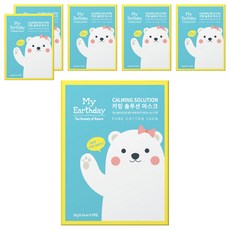 My Earthday 鎮靜面膜, 18g, 30入