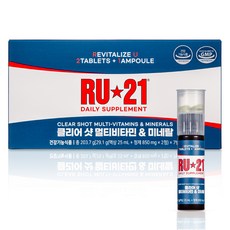 알유21 클리어 샷 멀티비타민 미네랄, 7회분, 1개
