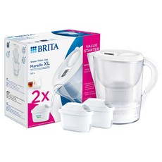 BRITA 濾水器 Marella XL 3.5L 白色 + 濾芯 2入 企劃包, Marella XL (白色)