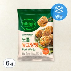 비비고 도톰 동그랑땡 (냉동), 340g, 6개