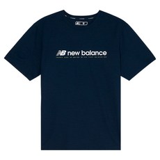 뉴발란스 남녀공용 UNI 쿨터프 중앙레터 반팔티 NBNEFB3003