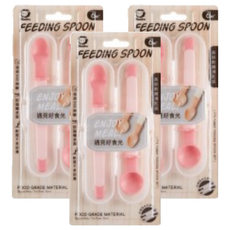 Simba 小獅王辛巴 美味軟糖湯匙組, 莓果粉色, 3組