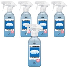 샤프란 케어 향기뿜 섬유탈취제 클린코튼향, 400ml, 5개