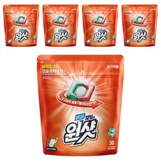 SUGAR BUBBLE Bubble One Shot小蘇打花香膠囊洗衣精, 5個, 30入