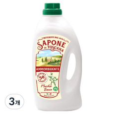 사포네 디 토스카나 섬유유연제 화이트머스크향 본품, 1.85L, 1개입, 3개