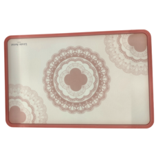 "PEARL LIFE 珍珠金屬 "日製輕量砧板, 花邊粉, 1個