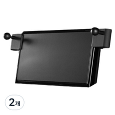 메이튼 캐스퍼 일렉트릭 차량용 내비게이션 상단부 핸드폰 거치대, 2개, 블랙