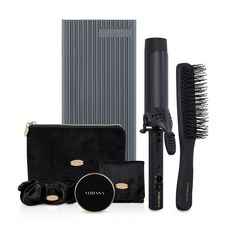 VODANA 特別版黑色陶瓷負離子直髮造型夾, Bong FD40, 黑色