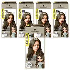 FRESHLIGHT 富麗絲 FRESHLIGHT泡泡染髮劑, 輕柔灰, 5個
