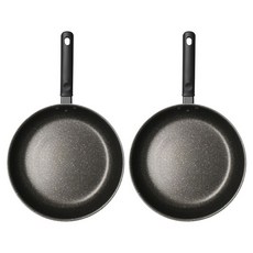 니토리 IH 인덕션 소프트 그립 마블 코팅 프라이팬, 26cm, 2개