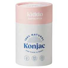 Kiddo 純植淨膚蒟蒻海綿 Body, 淨白, 1個