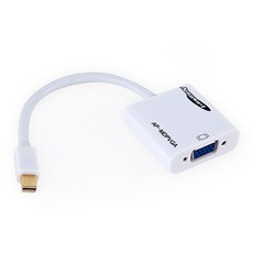 Anyport DP 1.1V轉VGA影像轉換線 AP-MDPVGA, 單色, 1個
