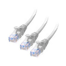 Anyport Plus CAT.6 網路線 2m, 3條, 灰色