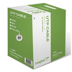 Anyport CAT6 UTP 網路線, 灰色, 305m, 1個
