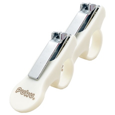 PUKU 藍色企鵝 嬰兒安全指甲剪 易握 易清潔, P16706-800, 2支