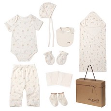 With Organic Baby 兔年10種嬰兒用品+購物袋禮盒