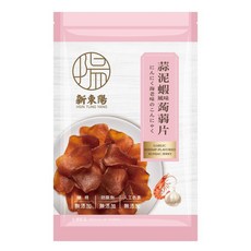 新東陽 蒜泥蝦風味蒟蒻片, 無添加防腐劑, 無添加人工色素, 100g, 1包