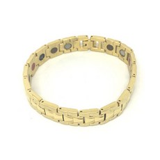 38 A55鍺手鍊 金色 17片, 1個