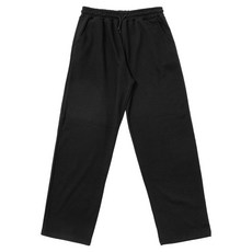 CARET 男款舒適抽繩寬褲, XL, 黑色