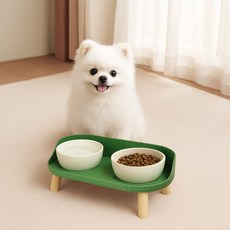 Leto 狗狗貓咪飯碗餐桌組, 混合顏色, 1套
