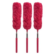 雞毛除塵毯 80cm 55g, 桃紅, 3支