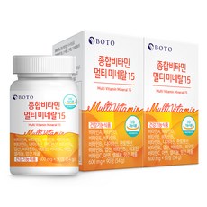 종합비타민 멀티미네랄, 2개, 54g