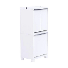 Changsin Living 昌信生活 FRANCO 居家抽屜式回收櫃 雙室 40L 聚丙烯PP, 78.3 x 35.2 x 27cm