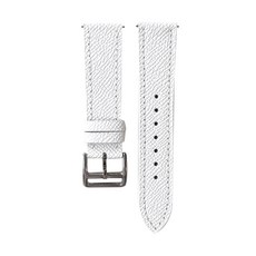 apent Galaxy Watch 皮革錶帶 20mm, 白色