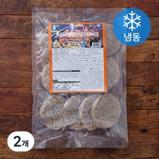 블루베리 우리고기 갈비살스테이크80 (냉동), 800g, 2개